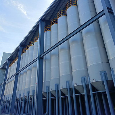 Niasi Outdoor Silo Ngatasi Inti Industrial Material Storage Pain Points